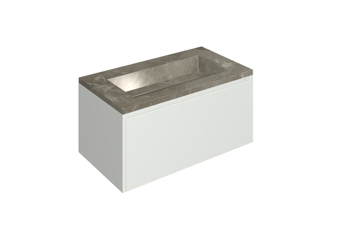 Fly Air Washbasin 90 White