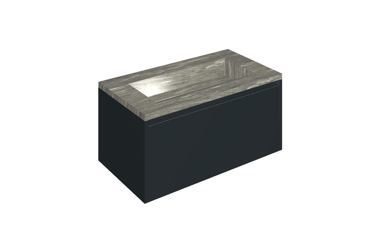 Fly Air Washbasin 90 Black